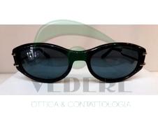 Occhiale da Sole in Celluloide Vintage con aste in metallo NUOVO