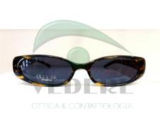 Occhiale da Sole in Celluloide Vintage Tartarugato Marrone NUOVO