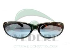 Occhiale da Sole in Celluloide Vintage Nero NUOVO