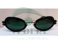 Occhiale da Sole in Celluloide Vintage con Aste in Metallo  NUOVO