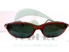 Occhiale da Sole in Celluloide Vintage con Aste in Metallo  NUOVO