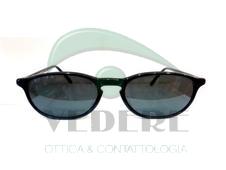 Occhiale da Sole in Celluloide Nero Vintage NUOVO