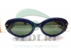 Occhiale da Sole in Celluloide Nero Vintage NUOVO