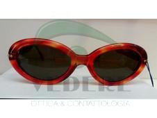 Occhiale da Sole in Celluloide Vintage Rosso  NUOVO